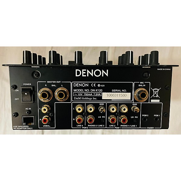 Used Denon DJ DNX120 DJ Mixer