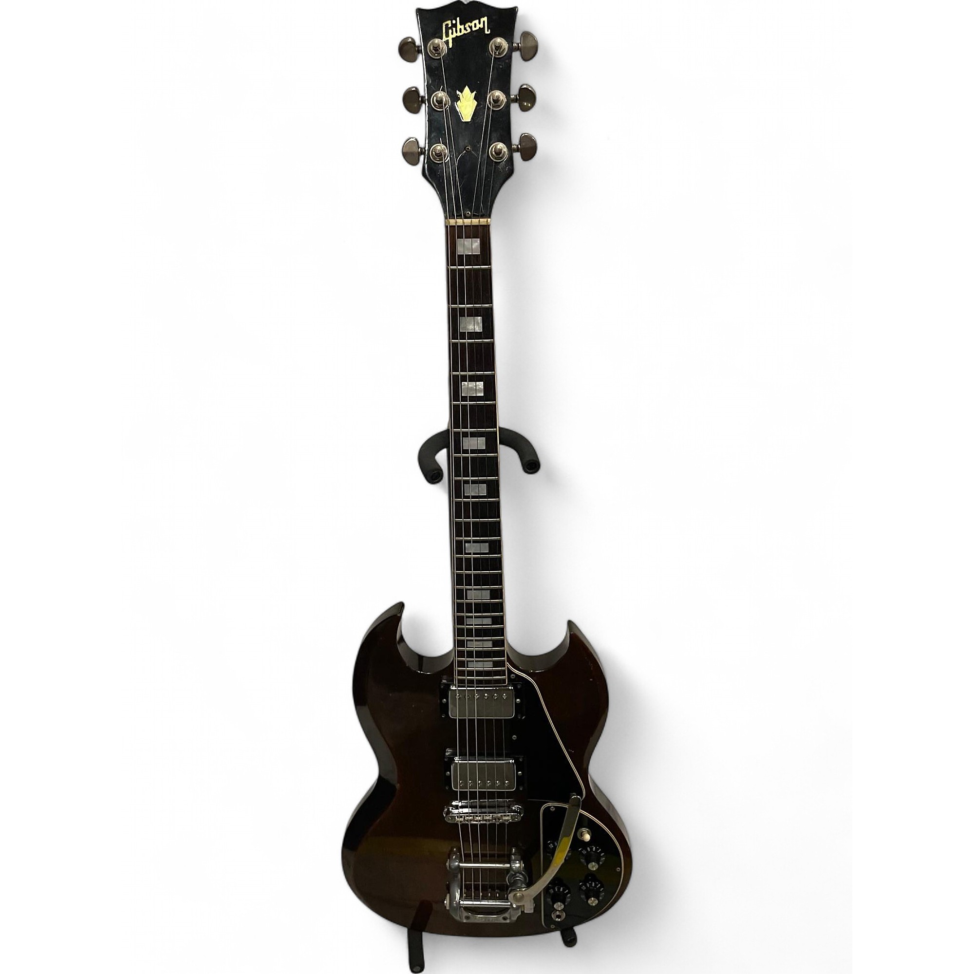 ギター Gibson SG Vintage 1971 Gibson SG Deluxe Walnut Solid Body Electric
