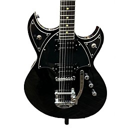 Used Reverend Used Reverend REEVES GABRELS SPACEHAWK Black Solid Body Electric Guitar