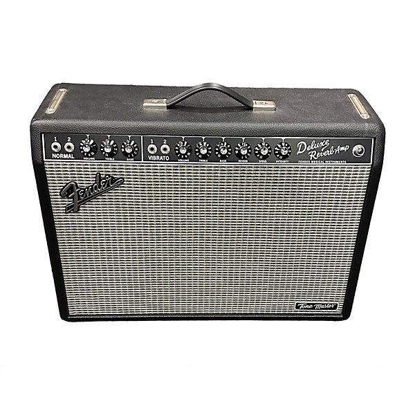 Used Fender Tone Master Deluxe Reverb Guitar Combo Amp