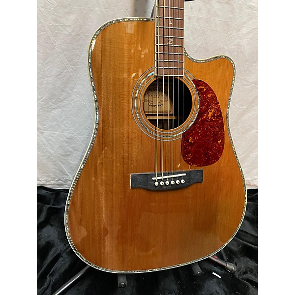 Used Zager Used Zager ZAD80C Natural Acoustic Guitar