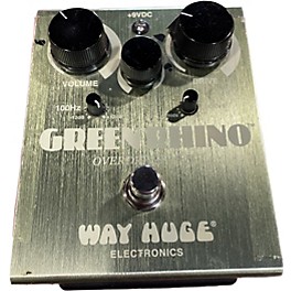 Used Way Huge Electronics Used Way Huge Electronics WHE202 Green Rhino Overdrive Effect Pedal