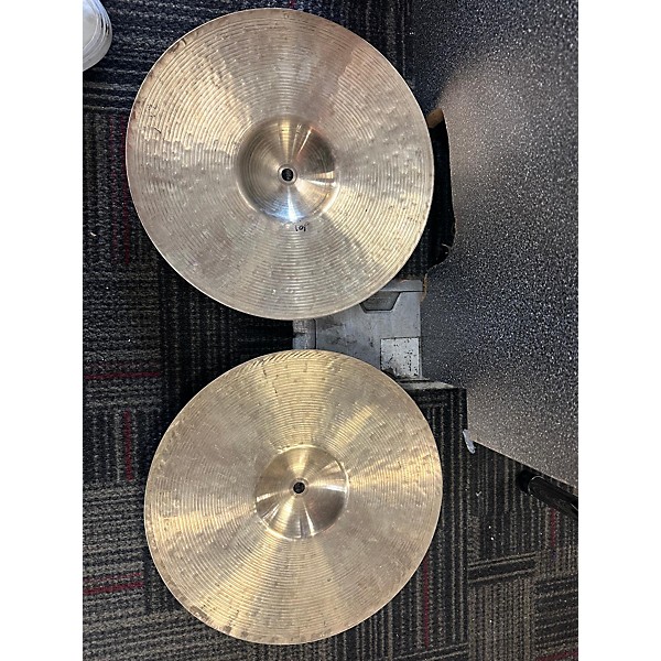 Used Saluda 14in Mistx Hi Hat Pair Cymbal