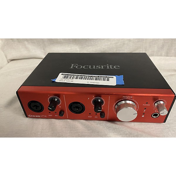 Used Focusrite Clarett 2Pre Audio Interface