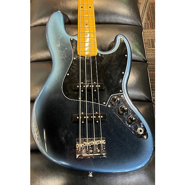 Used Fender Used Fender American Professional II Jazz Bass Dark Night Electric Bass Guitar