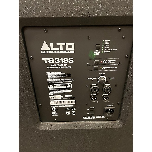 Used Alto TS318S Powered Subwoofer