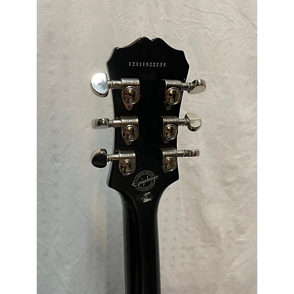 Used Epiphone Used Epiphone Les Paul Standard Limited Edition Black Solid Body Electric Guitar