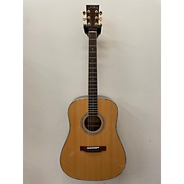 Used Zager Used 2024 Zager ZAD900E Natural Acoustic Electric Guitar