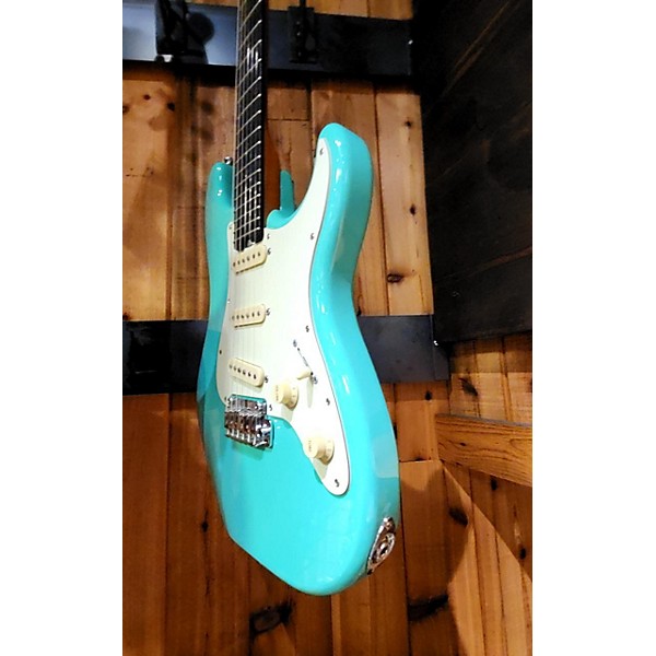 Used Schecter Guitar Research Used Schecter Guitar Research Nick Johnston Traditional Mint Green Solid Body Electric Guitar