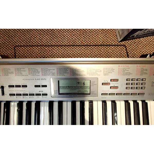 Used Casio LK165 61-Key Arranger Keyboard