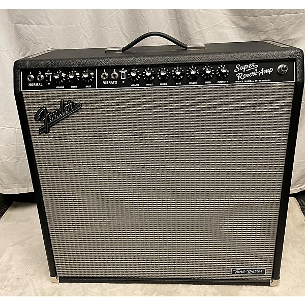 Used Fender Super Reverb 4x10 Tube Guitar Combo Amp