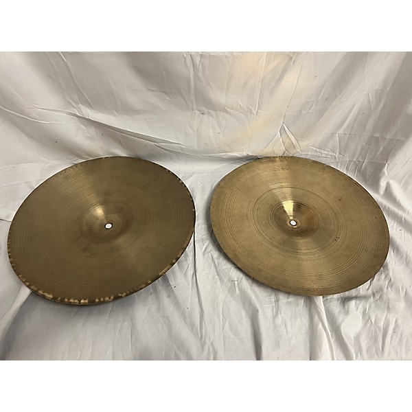 Used Zildjian Used Zildjian 14in New Beat Hi Hat Pair Cymbal