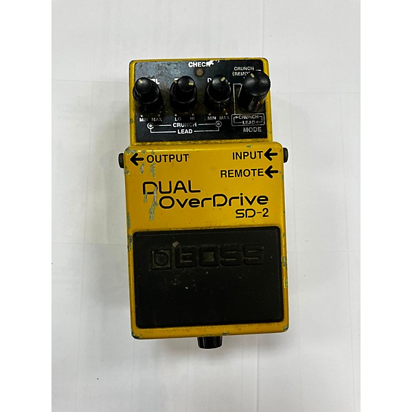 Used BOSS Used BOSS SD2 Overdrive Effect Pedal