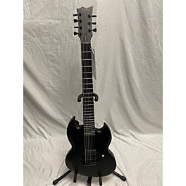 Used ESP Used ESP LTD BLACK METAL VIPER 7 Black Solid Body Electric Guitar