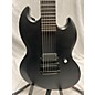 Used ESP Used ESP LTD BLACK METAL VIPER 7 Black Solid Body Electric Guitar