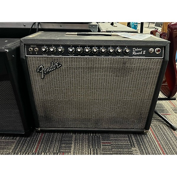 Used Fender Used 1982 Fender Deluxe Reverb II Tube Guitar Combo Amp