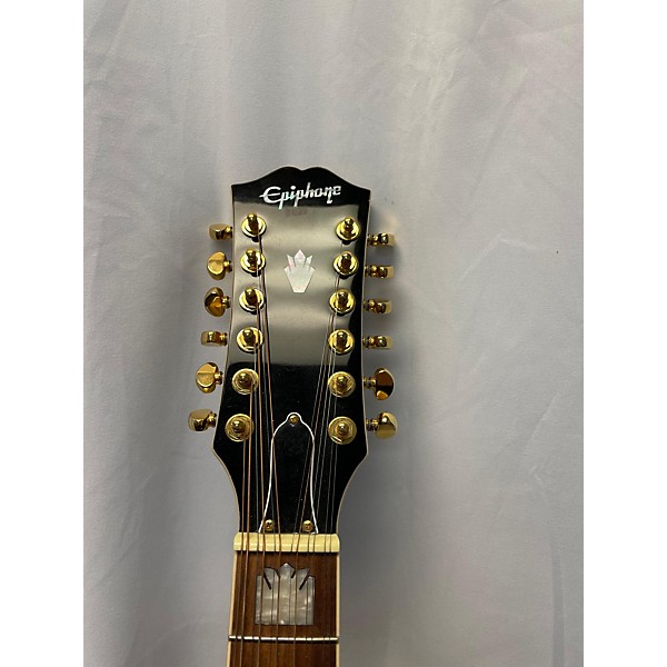 Used Epiphone J200 12 String Acoustic Electric Guitar