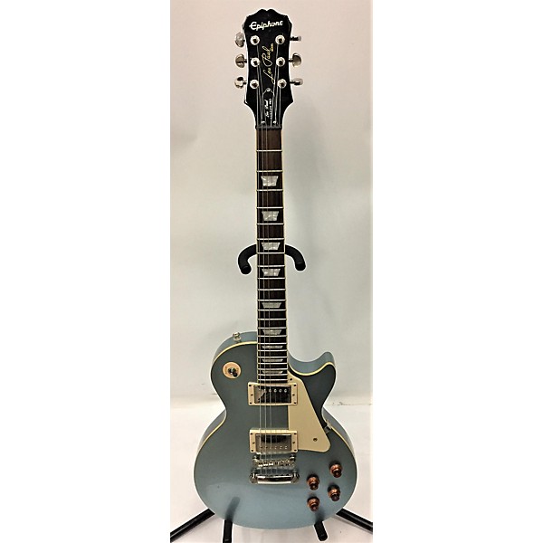 Used Epiphone Used Epiphone Les Paul Custom Pro Blue Solid Body Electric Guitar