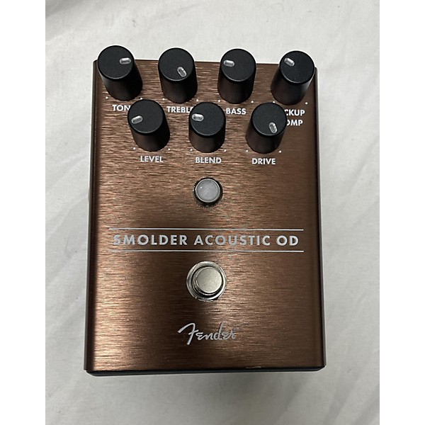 Used Fender Smolder Acoustic OD Effect Processor