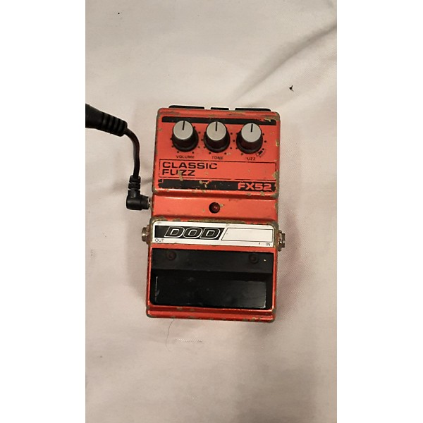 Used DOD FX52 Classic Fuzz Effect Pedal