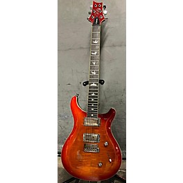 Used PRS Used PRS SE Custom 24 Cherry Sunburst Solid Body Electric Guitar