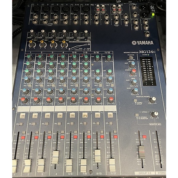 Used Yamaha MG124C DJ Mixer | Guitar Center