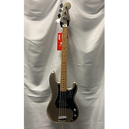 Used Fender Used Fender Precision Bass 70th Anniversay Metallic Silver Electric Bass Guitar