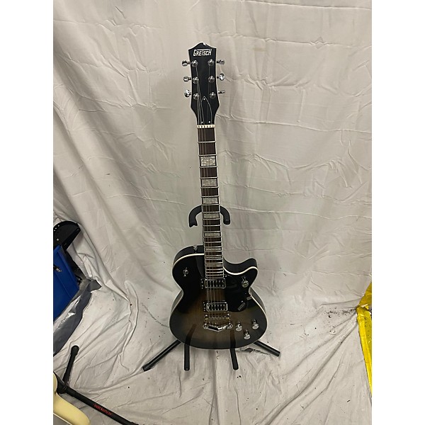 Used Gretsch Guitars Used Gretsch Guitars G5220 JET BT Trans Black Solid Body Electric Guitar