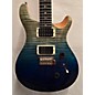 Used PRS Used PRS SE Custom 24 Electric Blue Fade Solid Body Electric Guitar