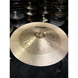 Used Paiste 18in 502 Bronze China Cymbal