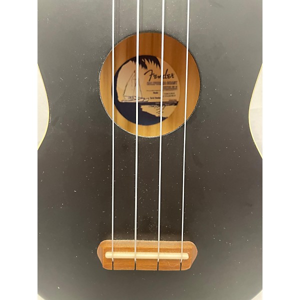 Used Fender Used Fender California Coast Uke Black Ukulele