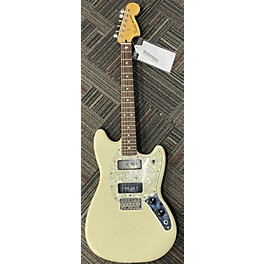 Used Fender Used Fender Mustang 90 Pearl White Solid Body Electric Guitar