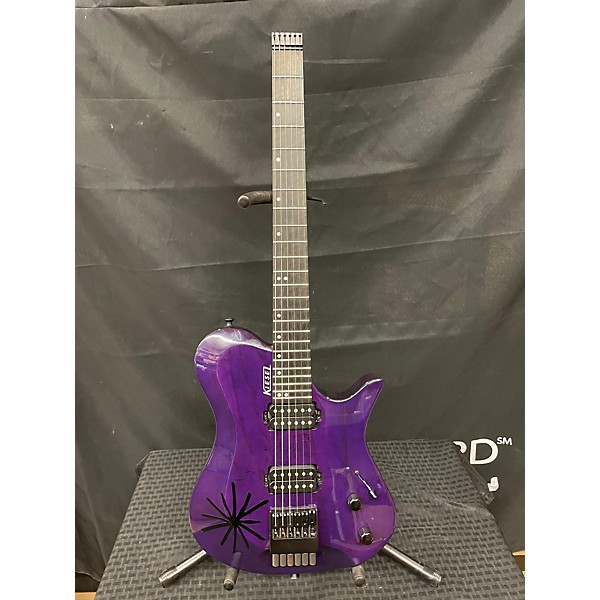 Used Kiesel Used Kiesel Zeus 6 Trans Purple Solid Body Electric Guitar