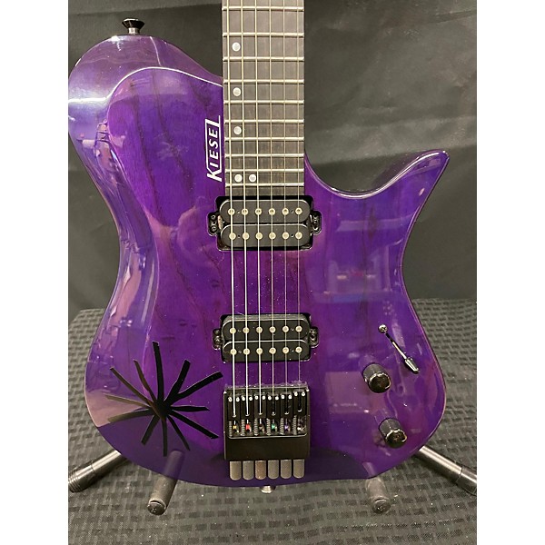 Used Kiesel Used Kiesel Zeus 6 Trans Purple Solid Body Electric Guitar