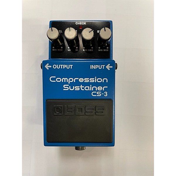 Used BOSS CS3 Compressor Sustainer Effect Pedal