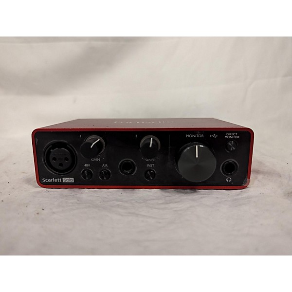 Used Focusrite Scarlett Solo Audio Interface