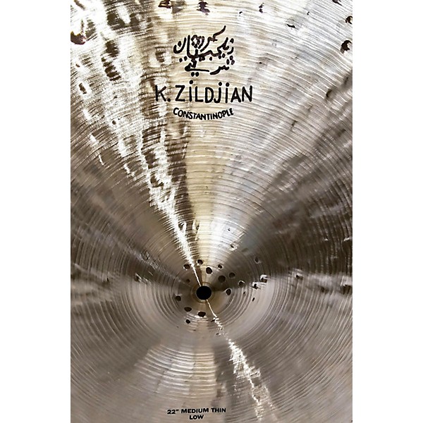 Used Zildjian 22in K Constantinople Medium Thin Low Ride Cymbal