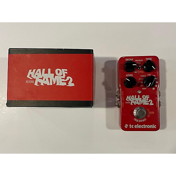 Used TC Electronic Hall Of Fame 2 Reverb Effect Pedal