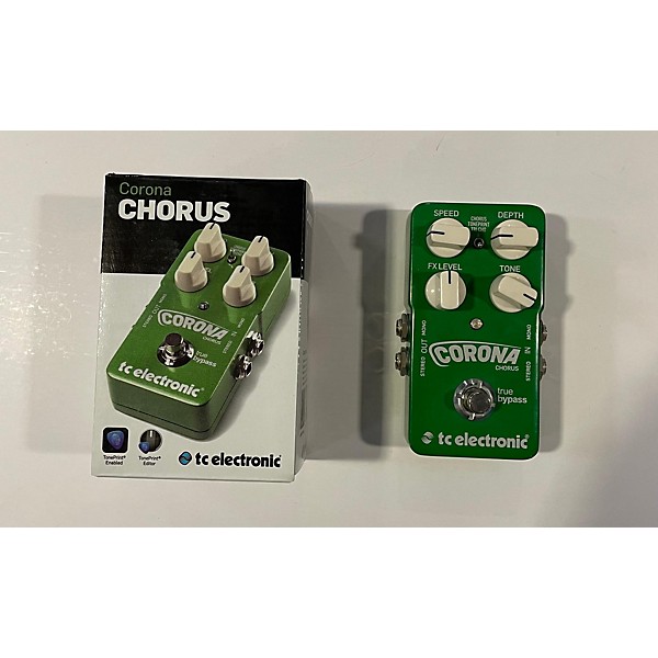 Used TC Electronic Corona Chorus Effect Pedal