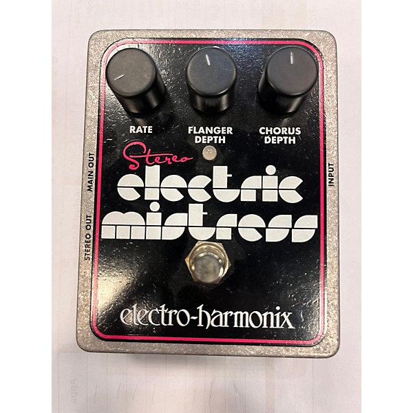 Used Electro-Harmonix XO Stereo Electric Mistress Flanger / Chorus Effect Pedal