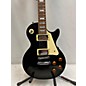 Used Epiphone Used Epiphone Les Paul Standard Ebony Solid Body Electric Guitar thumbnail