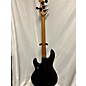 Used Sterling by Music Man Used Sterling By Music Man Ray34HH Burl Top Trans Black Electric Bass Guitar