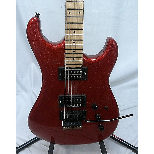 Used Kramer Used Kramer Pacer Vintage Reissue Sparkle Red Solid Body Electric Guitar