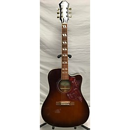 Used Epiphone Used Epiphone Hummingbird Performer PRO Tobacco Burst Acoustic Electric Guitar