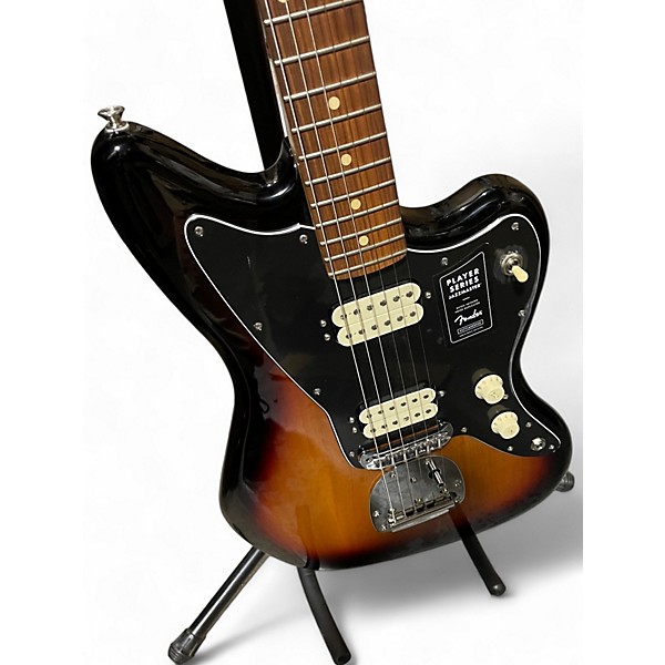 Used Fender Used Fender Player Jazzmaster 3 Tone Sunburst Solid Body Electric Guitar