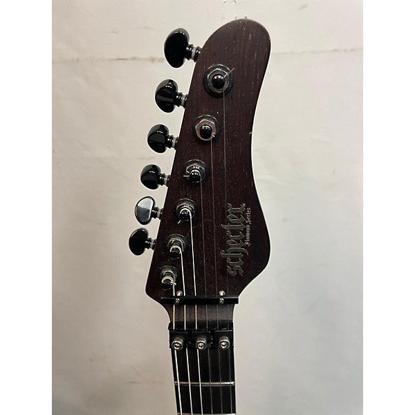 Used Schecter Guitar Research Used Schecter Guitar Research SUN VALLEY EXOTIC FR Natural Solid Body Electric Guitar