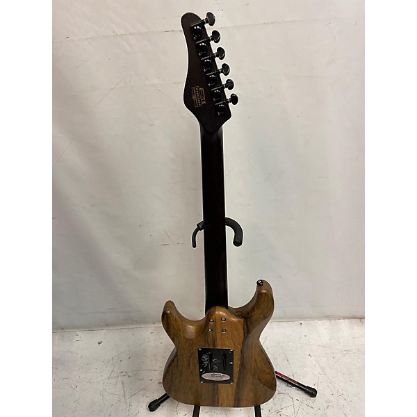 Used Schecter Guitar Research Used Schecter Guitar Research SUN VALLEY EXOTIC FR Natural Solid Body Electric Guitar