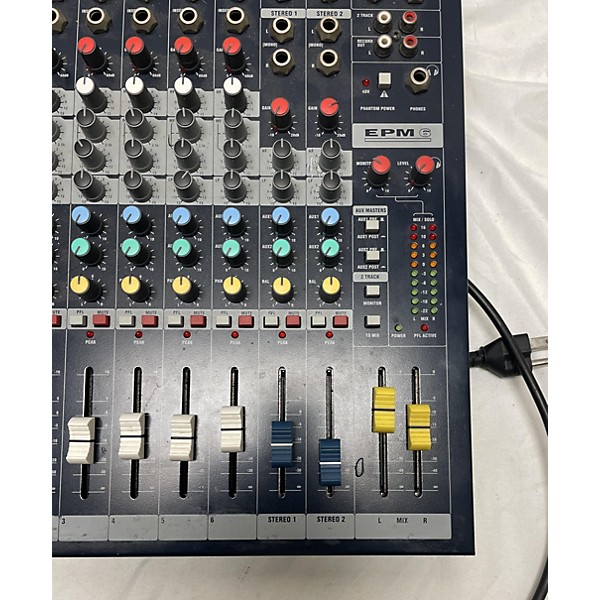 Used Soundcraft EPM6 Line Mixer