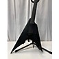 Used ESP Used ESP Arrow Black Metal V Black Solid Body Electric Guitar thumbnail