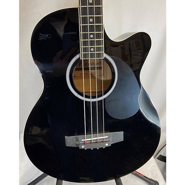 Used Used VIZCAYA VIZ-AEB Black Acoustic Bass Guitar